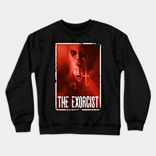 Father Merrin's Battle The Exorcists Fanatic Design Crewneck Sweatshirt